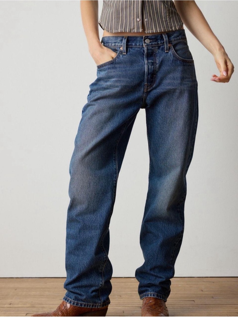 Levi's 501 blue jeans